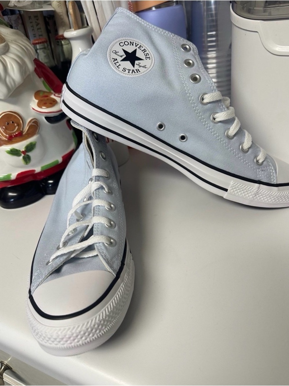 Converse All Star A10535F Powder Blue Unisex Shoes Men’s Size 10 New In Box